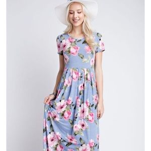 Floral, pocket maxi!